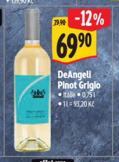 DEANGELI PINOT GRIGIO