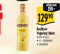 BO�KOV VAJE�N� LIK�R