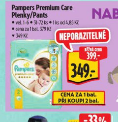PAMPERS D�TSK� PLENKY