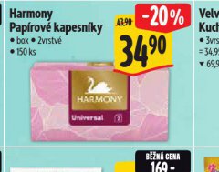 HARMONY PAP�ROV� KAPESN�KY