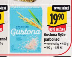 GUSTONA RݎE PARBOILED