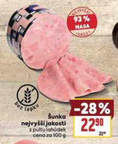 ŠUNKA NEJVYŠŠÍ JAKOSTI