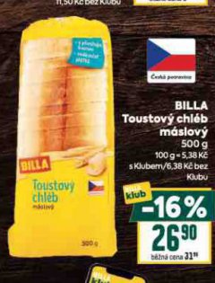 TOUSTOV� CHL�B M�SLOV�