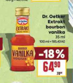 EXTRAKT BOURBON VANILKA DR. OETKER