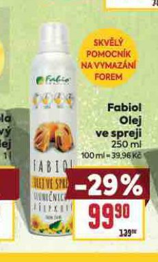 FABIOL OLEJ VE SPREJI