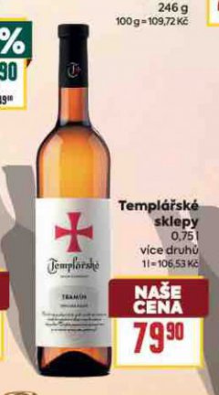 TEMPLÁŘSKÉ SKLEPY