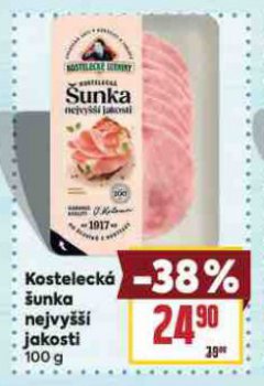 KOSTELECKÁ ŠUNKA