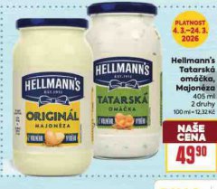 HELLMANN'S TATARSKÁ OMÁČKA