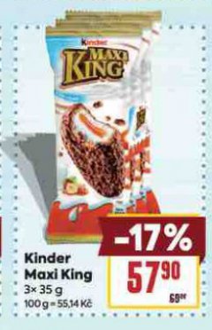KINDER MAXI KING