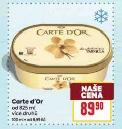 ZMRZLINA CARTE D'OR