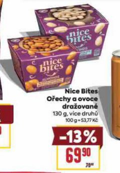 NICE BITES O�ECHY A OVOCE DRA�OVAN�