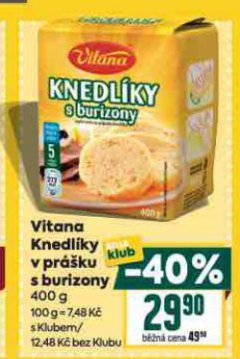 VITANA KNEDL�KY S BURIZONY