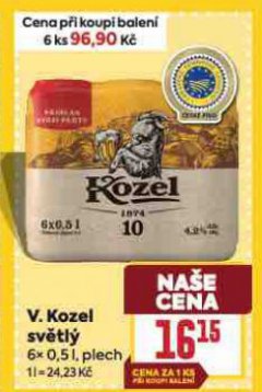 PIVO VELKOPOPOVICK� KOZEL