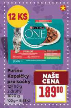 PURINA ONE KAPSI�KY PRO KO�KY