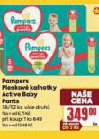 PAMPERS D�TSK� PLENKOV� KALHOTKY
