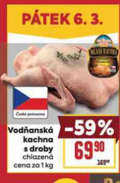 VOD�ANSK� KACHNA S DROBY