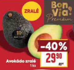 AVOKÁDO ZRALÉ