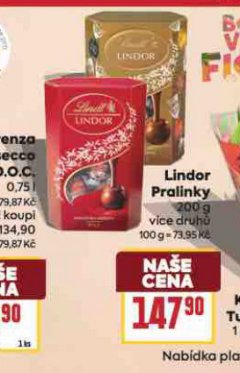 LINDOR PRALINKY