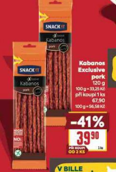 SNACK IT KABANOS EXCLUSIVE