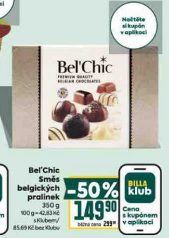 BEL'CHIC SMĚS BELGICKÝCH PRALINEK