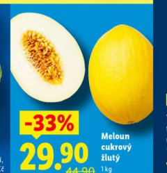 MELOUN CUKROV� �LUT�