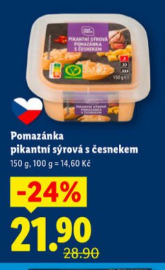POMAZ�NKA PIKANTN� S�ROV� S �ESNEKEM