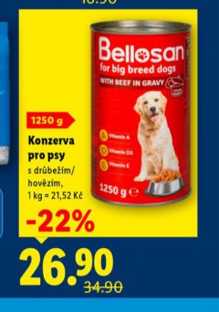 BELLOSAN KONZERVA PRO PSY