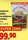 HNOJIVO TABLETY PRO PLODOVOU ZELENINU