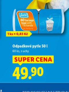 ODPADKOV� PYTLE 50 L