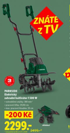 ELEKTRICK� ZAHRADN� KULTIV�TOR 1500 W