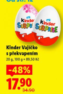 KINDER VAJ��KA S P�EKVAPEN�M