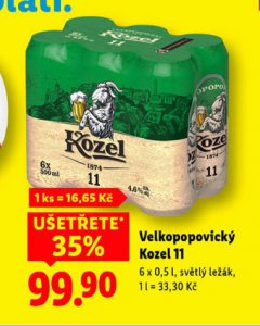PIVO VELKOPOPOVICK� KOZEL