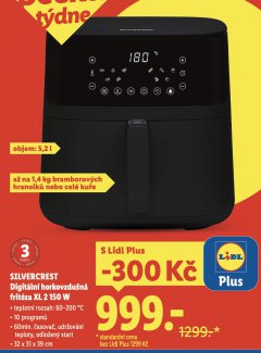 SILVERCREST DIGIT�LN� HORKOVZDU�N� FRIT�ZA