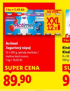 ACTIMEL JOGURTOV� N�POJ