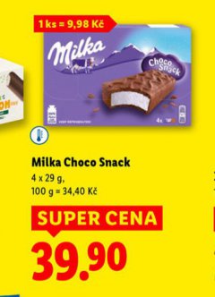 MILKA CHOCO SNACK