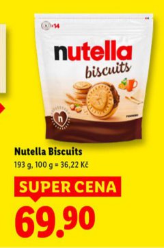 NUTELLA BISCUITS