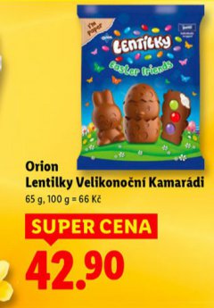ORION LENTILKY VELIKONO�N� KAMAR�DI