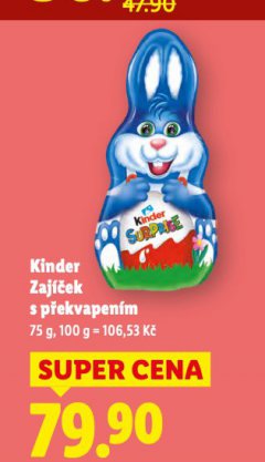 KINDER ZAJ��EK S P�EKVAPEN�M