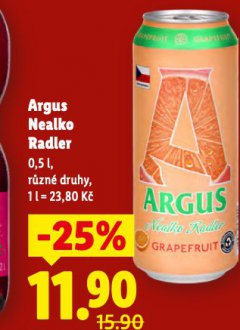 PIVO ARGUS NEALKO RADLER