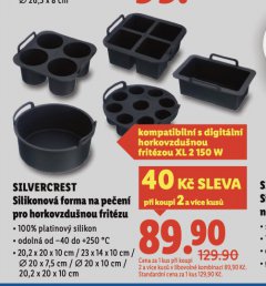 SILIKONOV� FORMA NA PE�EN� PRO HORKOVZDU�NOU FRIT�ZU