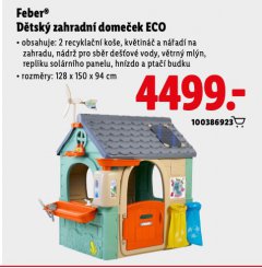 D�TSK� ZAHRADN� DOME�EK ECO