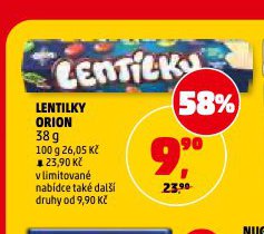 LENTILKY ORION