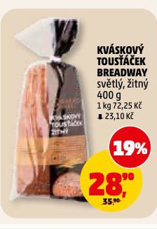 BREADWAY KV�SKOV� TOUS���EK