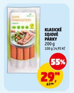 KLASICKÉ SOJOVÉ PÁRKY