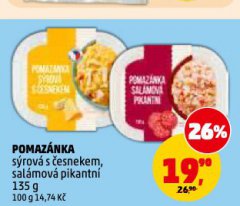 POMAZ�NKA S�ROV� S �ESNEKEM