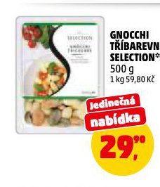 GNOCCHI TŘÍBAREVNÉ SELECTION
