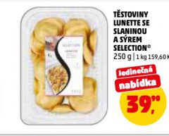 T�STOVINY LUNETTE SE SLANINOU A S�REM SELECTION