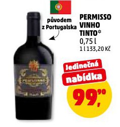 PERMISSO VINHO TINTO