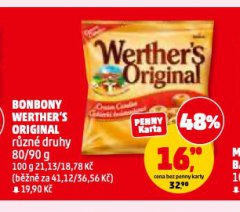 BONBONY WERTHER'S ORIGINAL