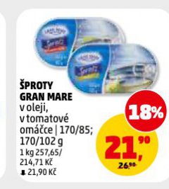ŠPROTY GRAN MARE